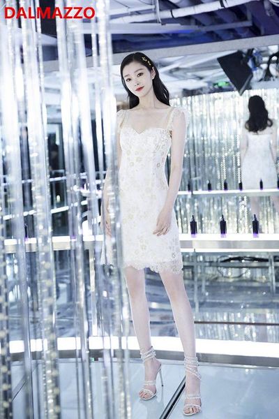 

lace embroidery women v neck spaghetti strap slim midi dress 2020 summer runway sleeveless dresses femme xl, Black;gray
