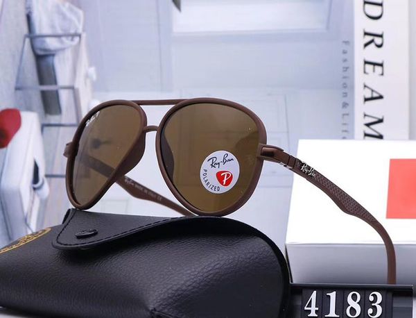 

конструктор men top pilot солнцезащитные очки матовый кадр женщины вождения sunglass мода поляризованные mens женщины смола lentes открытый, Black