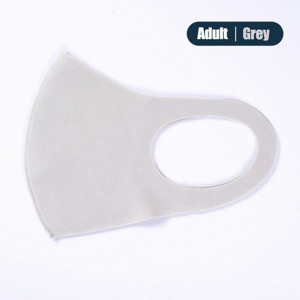 

dhl same day shipping washable reusable ice silk mask kid 0.42usd high-end packaging motorcycle face mask bandanas designer masks dqtb, Black