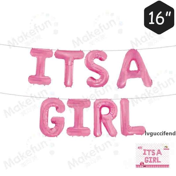 

aluminum film foil balloons its a boy girl letter balloon birthday party decoration for baby shower kids toys 6 5mk uu