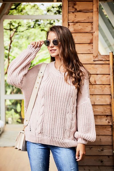 

new spring/autumn sweet and fashion ladeis sweater pullover crew neck and hollow out back pink s-l soft material ing, White;black