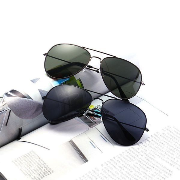 

2020 pilot sunglasses men women vintage oval lens classic brown driving sun glasses luxury fashion eyewear uv400, White;black