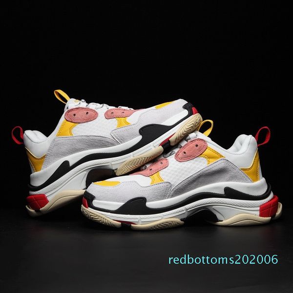 

мужская обувь ритона папа sneaker paris fashion luxury дизайнер женская обувь платформа tripler strawberry wave mouth tiger веб печать t01, Black