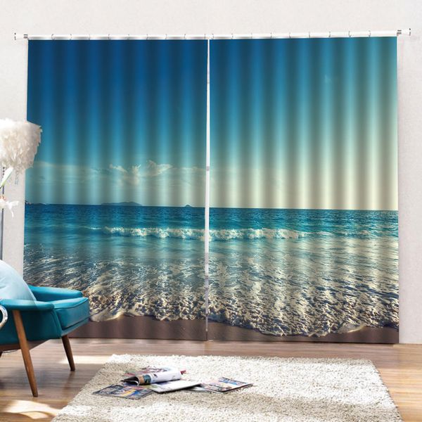 

blackout curtains, 3d print curtain living room bedroom drapes