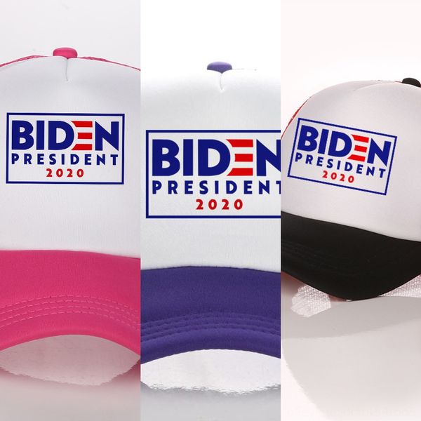

krfz1 joe biden baseball hat american hat adjustable net baseball hats printed letter outdoor president 2020 party election 15styles, Blue;gray