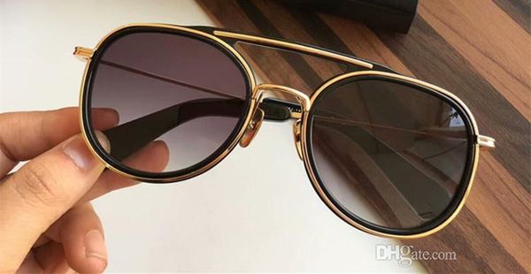 

2020 new retro-vintage sunglasses metal round double-bridge mirror uv400 fashional sunglasses full-set case outlet superior quality