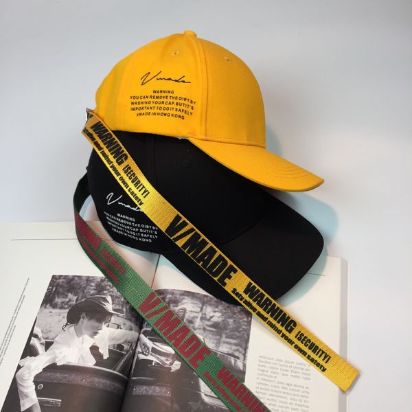 

korean english letter long belt decorative female summer outdoor sunscreen male couple duck tongue tide baseball cap baseball cap, Blue;gray