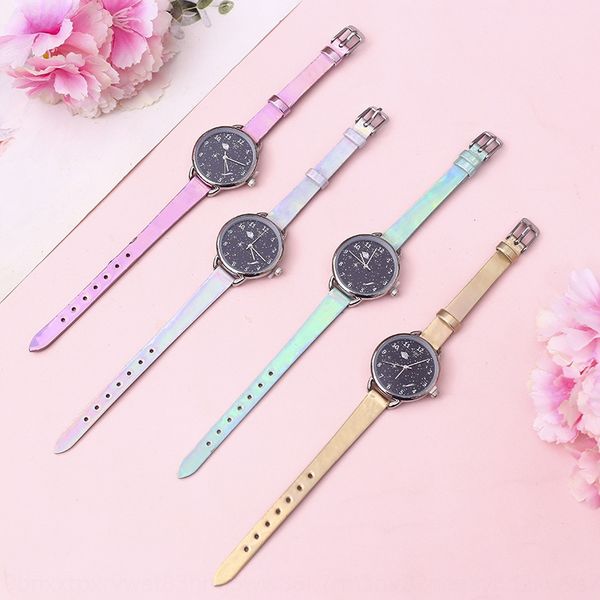 

muoow 73511 qingyifang tr-bc00360 laser dark plate series 73511 qingyifang stationery tr-bc00360 laser dark plate series stationery watch wa, Blue