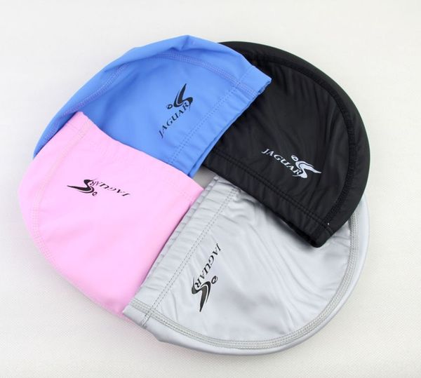 

jiejia pu coated cloth swimming cap pu swimming cap mixed batch