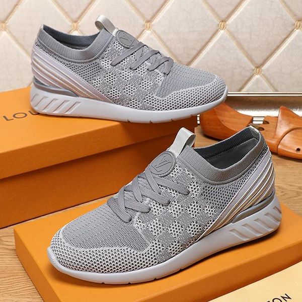 

luxury men casual shoes sneakers fashion sneakers footwear zapatos de hombre with original box fastlane sneaker mens shoes luxury chaussures, Black