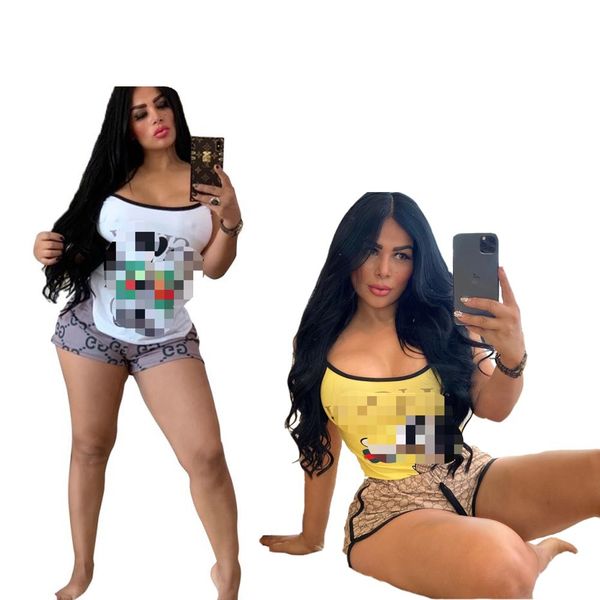 

two piece set women sporting running t shirt +pants 2 piece sets womens outfits summer sport clothes for woman shorts set, Gray