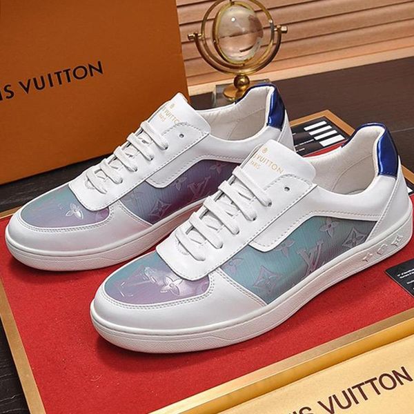 

comfort mens shoes sneakers lace -up fashion with box sneaker luxembourg chaussures pour hommes men shoes casual l22 sale luxury design, Black