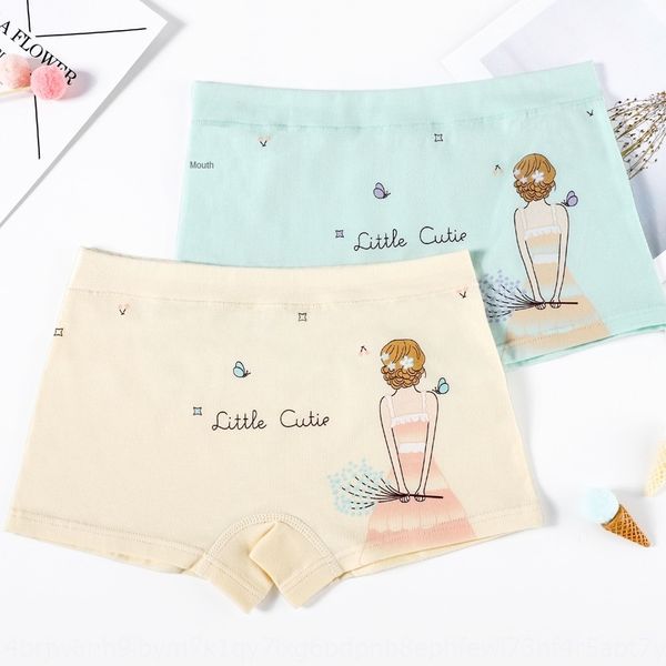 

hx4pa love to laugh children's underwear boxer pants pure cotton children's underwear girls' boxer pants cute cartoon princes, Camo