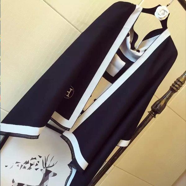 

luxury silk scarf women designer soft scarf painting flower silk shawls pashmina ladies wraps scarves foulard new, Blue;gray