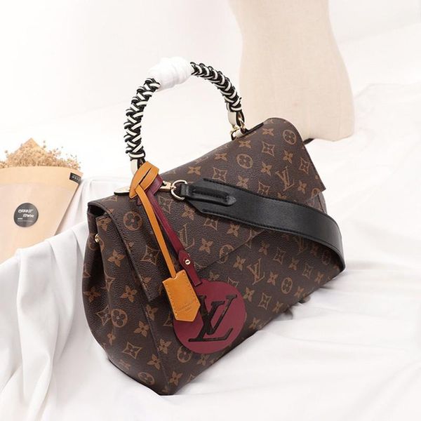 

fast delivery vintage classic womens bag leather shoulder small flap crossbody handbags lady handle tote messenger bags with origin box