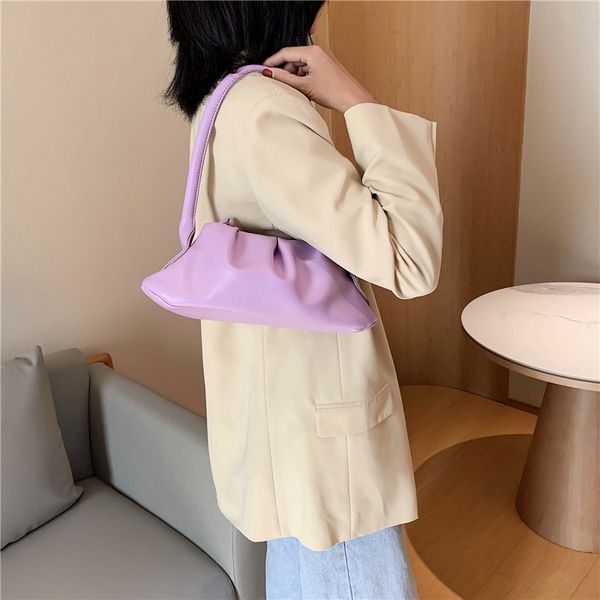 

2020 new shoulder bag women's casual fashion korean version of fold portable