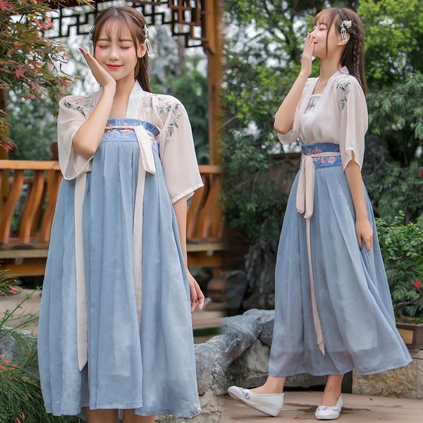 

5m0dt 5650 chinese clothing women's embroidered cardigan waist-tied chest-tied two-way daily chinese elements dress dress performanc, Black;red