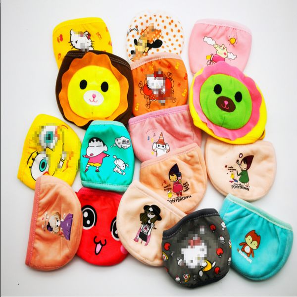 

cartoon kids face mask cubrebocas tapabocas cloth face masks cute dust masks childrens baby mask cotton double dust mask rabbit icavy, Black