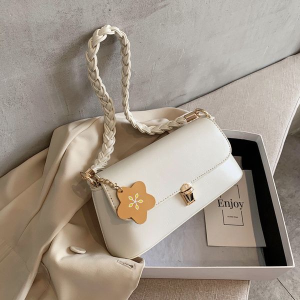 

2020 pu leather messenger shoulder bag ladies purses and handbags ladies bags sac a main fashion braid bags for women