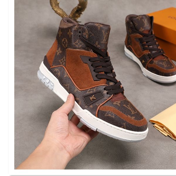 

27 men's designer casual sports shoes, luxury trendy travel casual shoes, sports shoes. fast delivery in original box packaging, Black