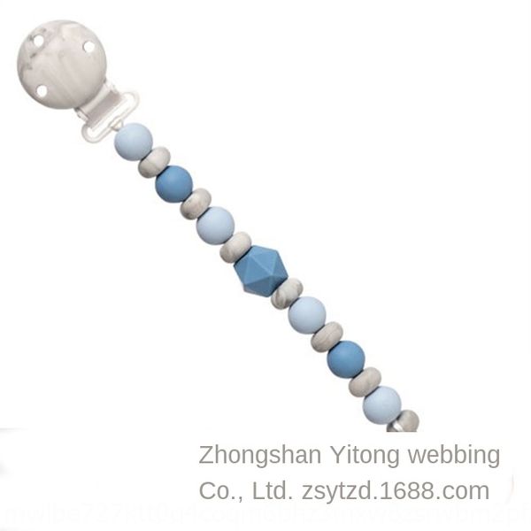 

dbauw maternal and infant products silicone pacifier clip anti-drop silicone nipple nipple chain gum pacifier chain fixed belt baby toy anti
