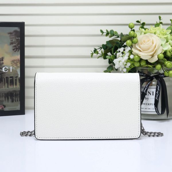 

new arrival sac bandouli ère womens bag simple style leather chain crossbody bag shoulder small flap designer luxury lady messenger bags