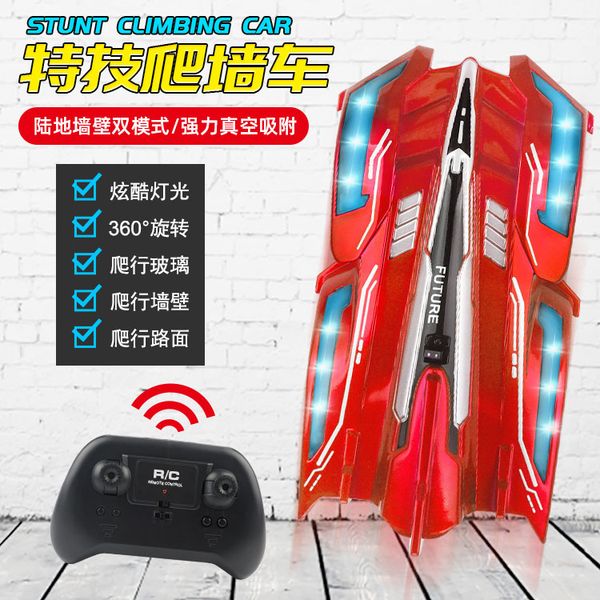 

fashion rc stunt car with led lights 360 degree rotating stunt toys remote control electric car popular birthday gifts for children