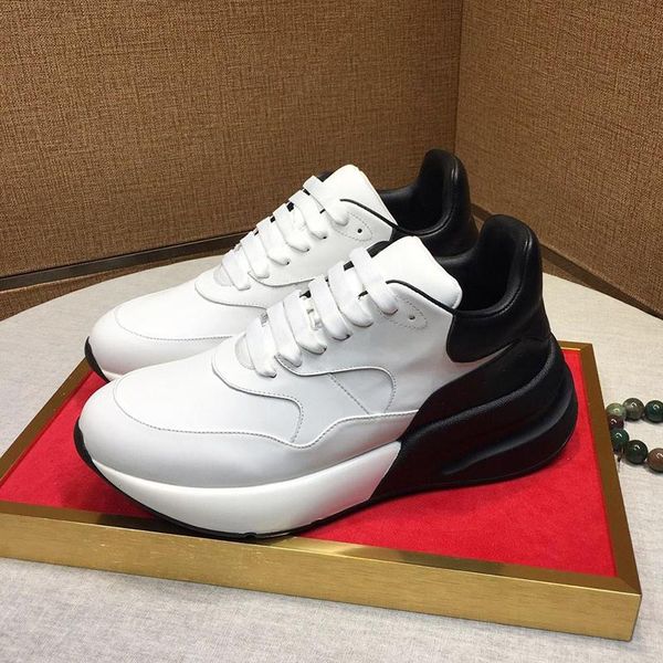 

new arrival oversized runner mens shoes breathable outdoor walking chunky sneakers lace -up sports mens shoes zapatos de moda para hombre, Black