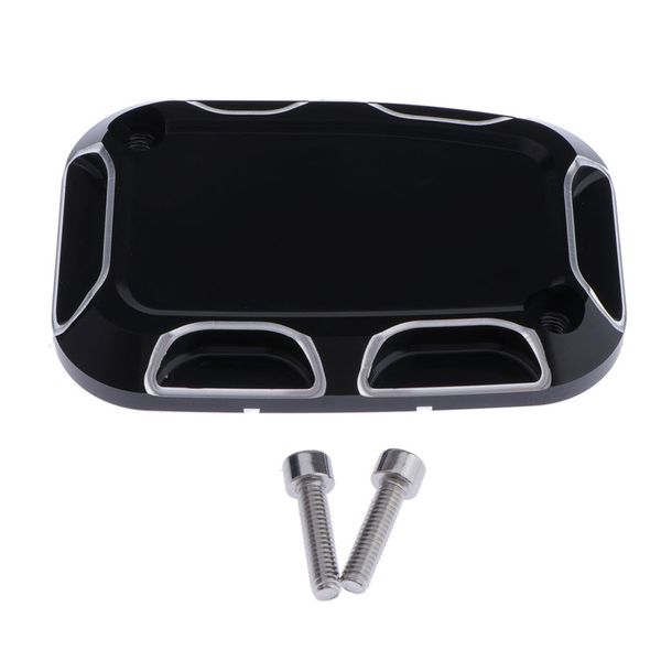 

black cnc brake master clutch cylinder covers for harley touring flh flhx flhx 2008-2017 models