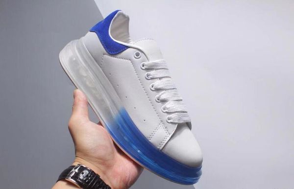 

fashion black velvet real leather shoe men women casual inflatable sole shoes ultra light pu platform skateboard 4 color graffiti shoes