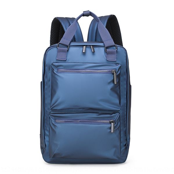 

2019 nylon cloth computer new men's bag multifunctional waterproof nylon cloth anti-theft men's backpack computer bag