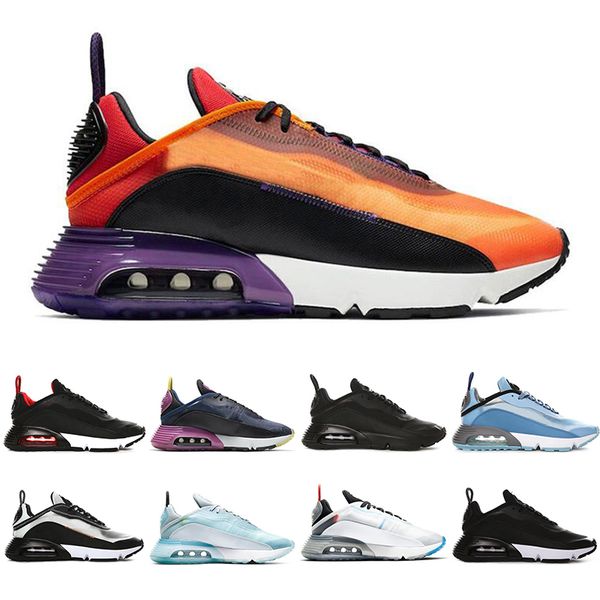 

2090 men women running shoes pure platinum magma orange wolf grey oreo light blue fashion outdoor sports sneakers mens trainers