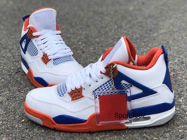 

новое прибытие jumpman 4 4s белый синий красный дети баскетбол обувь мужские открытый тренажеры спортивные кроссовки, Black