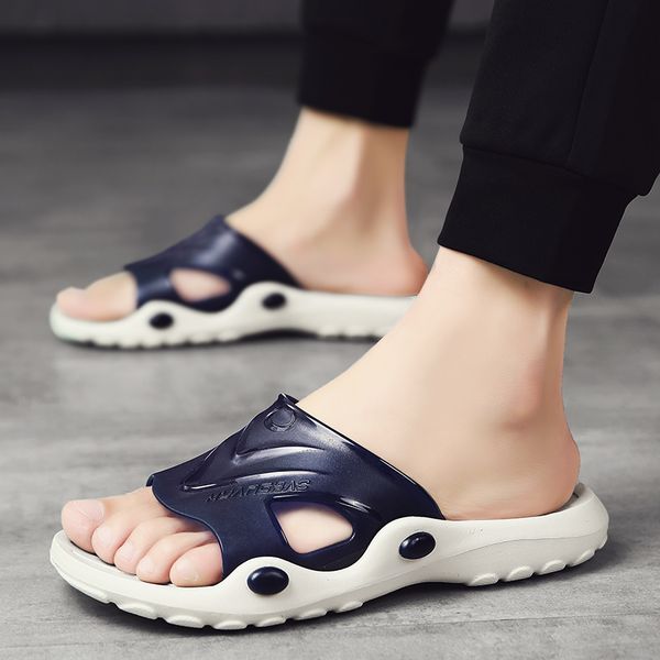 

2020 летняя тапочки мужчины повседневная обувь сандалии отдых слайды крытый обувь мужчины бич тапочки мужские вода сандалии шлепанцы, Black