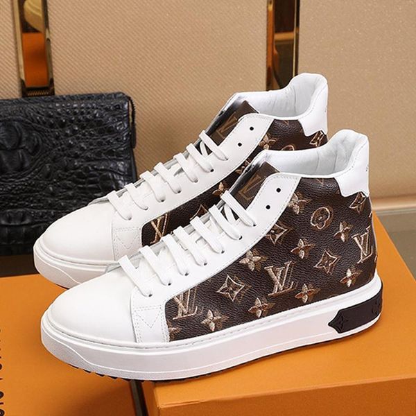 

drop ship mens shoes new arrival fashion classic casual shoes vintage sneakers high plus size luxury men shoes chaussures pour hommes, Black