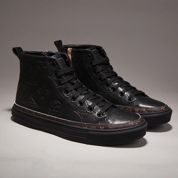 

2021 new arrival stellar sneaker boot mens shoes outdoor walking vintage footwears comfortable lightweight men boots zapatos de moda para ho, Black