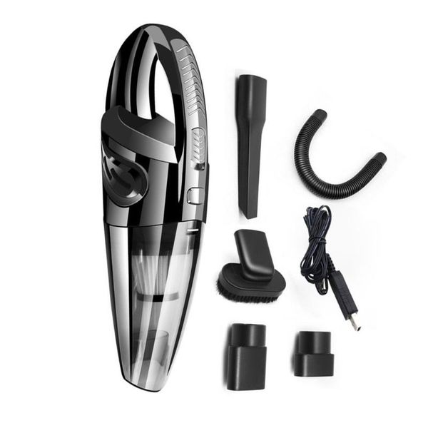 

usb portable car vacuum cleaner wireless wet and dry dual use vacuum cleaner for auto clean 120w 12v handheld