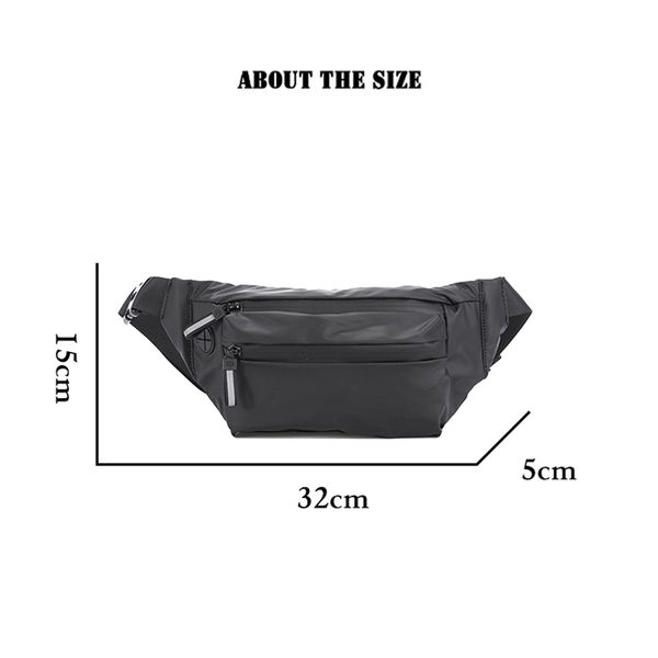 

waterproof man fanny fashion chest pack outdoor crossbody bag large capacity belt bags hip waist packs mx200717