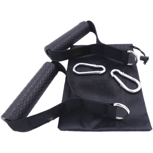 

1 pair exercise pull handles resistance bands handles tpr grip fitness heavy duty handle for yoga workout power bands