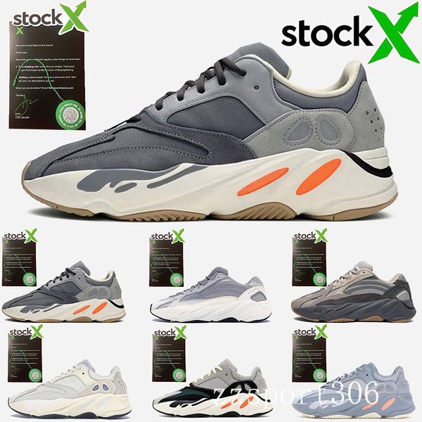 

700 wave runner 2019 лиловый solid gray мужчины кроссовки лучшее качество kanye west дизайнерская обувь спорт кроссовки 36-46 u-5h7, Black