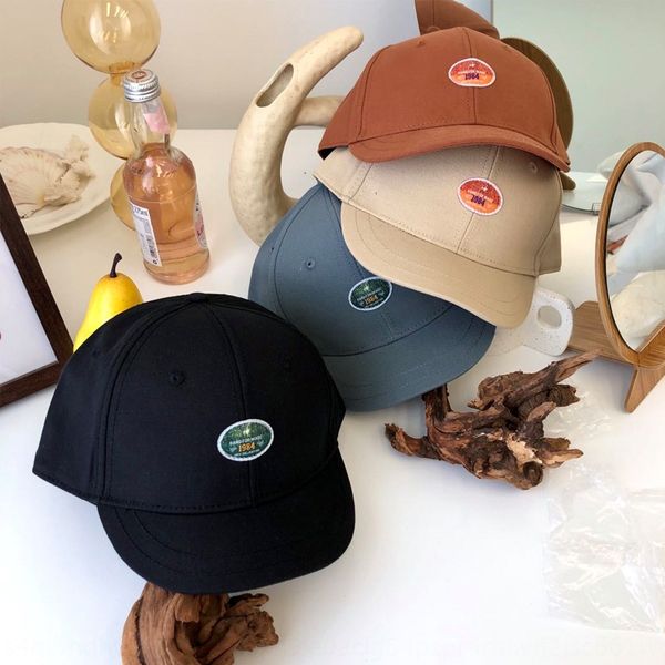 

short brim american personalized harajuku style female baseball cap couple student summer soft brim street baseball cap male, Blue;gray