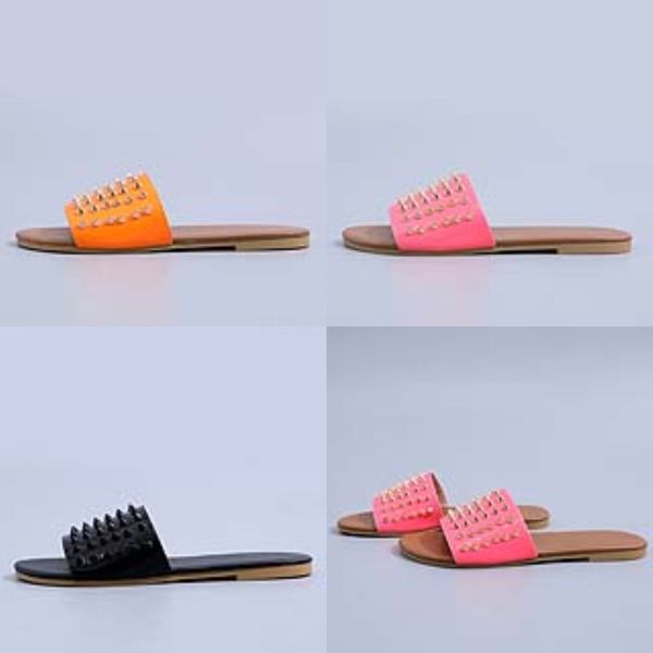 

2020 summer brand new women slippers ig quality ladies soes for lady women dener slippers ac04#511, Black