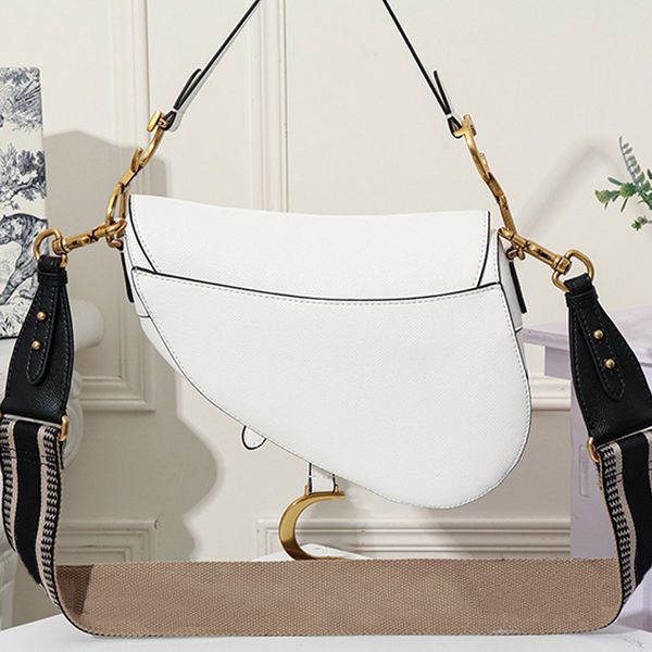 

retro saddle bag insert buckle original leather women shoulder bags messenger bag flap crossbody bag strap designer handbags