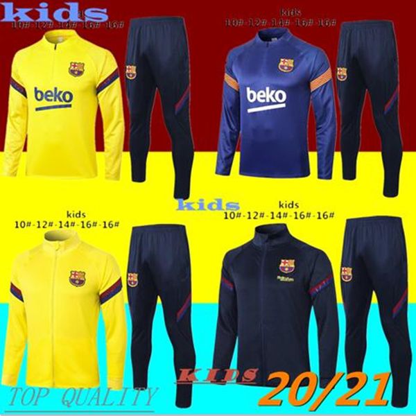 

2020 202 kids training tracksuit jacket 20 21 training suit soccer tracksuit sports jogging wear survetement de foot chand, Black