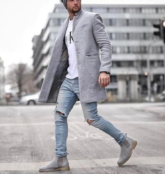 

wezs5 2019 мужской модный бутик longfeng средней длины шерстяной 2019 ветровка мужская модная бутик ветровка пальто longfeng середины л, Black