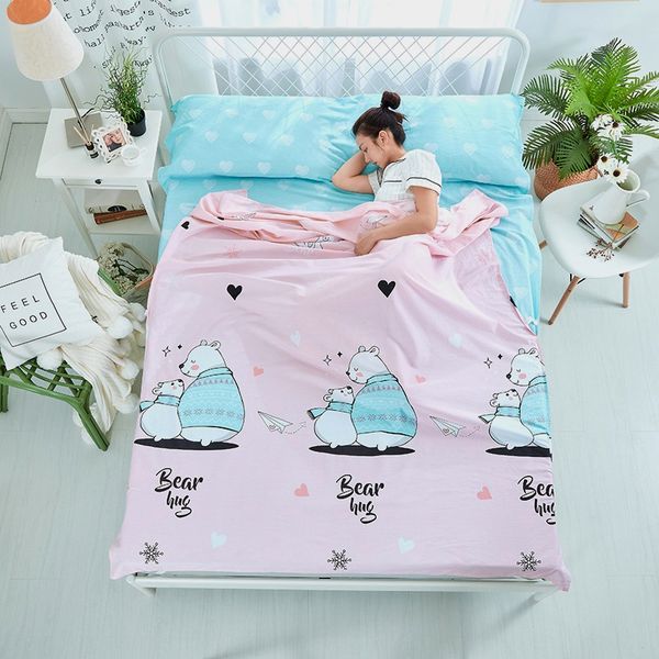 

pure cotton dirty portable l travel single bed sheet bagsleeping bag bagand double travel sleeping bag bed sheet liner