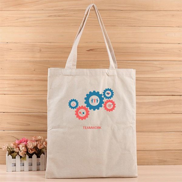 

fashion creative teamwork 3d digital printed girl and women canvas tote bag suit for shopping,gift,wedding, birthday or others