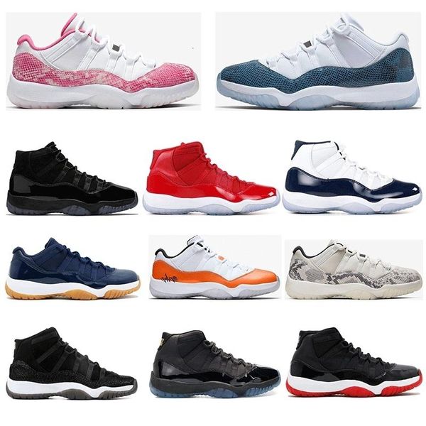 

2019 new basketball shoes for mens 11s concord 23 45 light bone orange trance snakeskin gym red womens trainers sports sneaker size5.5-13
