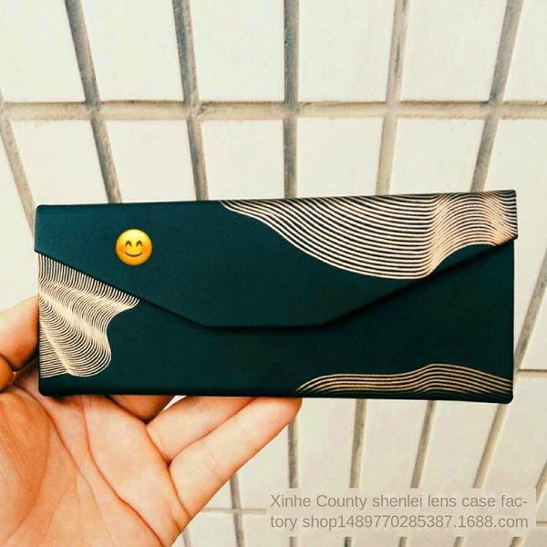 

new fashion triangle folding metal yjh new fashion sunglasses sunglasses triangle box folding box metal yjh, Blue
