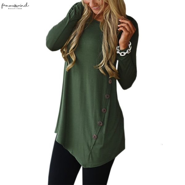 

female casual irregular blouses tunic shirt winter women long sleeve shirts loose botton solid blusas plus size gv980, White